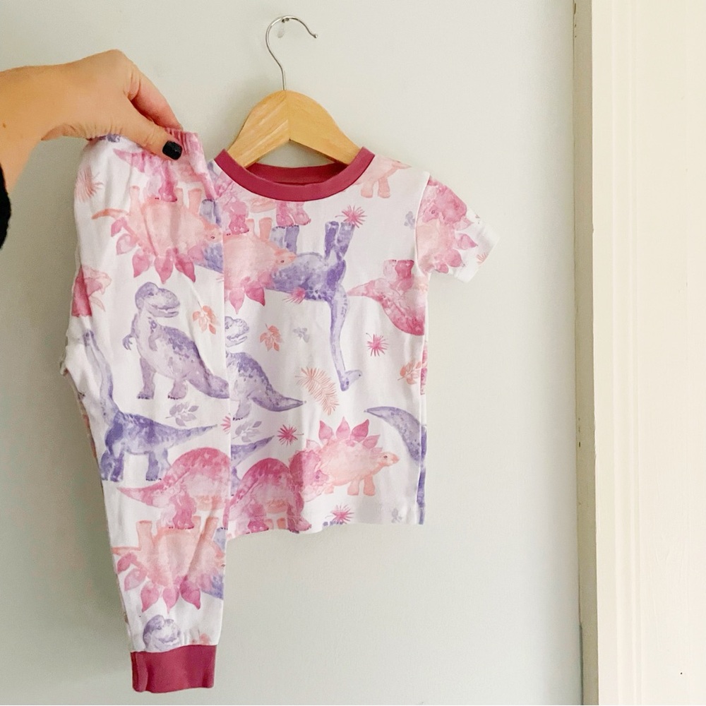 Burt’s Bees 2T Toddler Dinosaur Pajamas